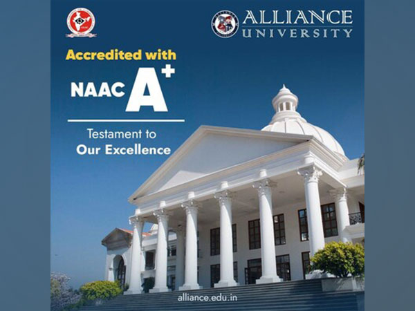 Alliance University Awarded A+ Accreditation by NAAC in First Assessment Cycle