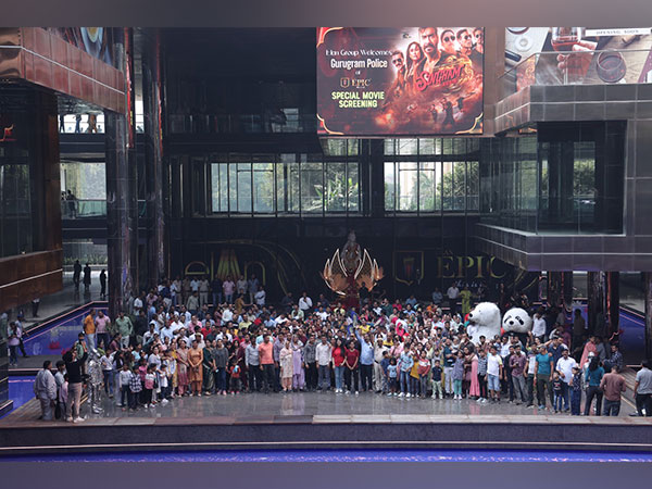 Elan Group and Ajay Devgn's NY Cinemas Hosted 900 Gurugram Police Officials and Their Families for a Special Screening of Singham Again at Elan Epic Mall