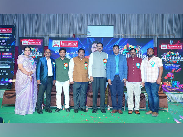 IGNITE IAS Celebrates Ayuktha 2024 - Annual Fest with Esteemed Guest V.V. Lakshmi Narayana, Inspiring the Future of Indian Civil Service