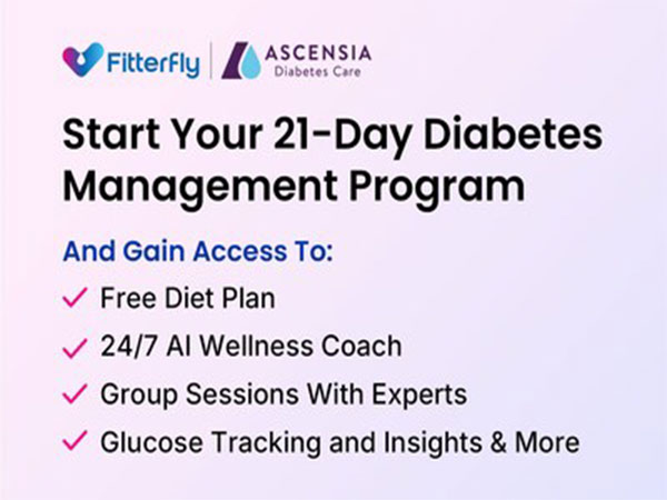 Fitterfly Healthtech and Ascensia Diabetes Care Launch a 21-Day Diabetes Management Program on World Diabetes Day