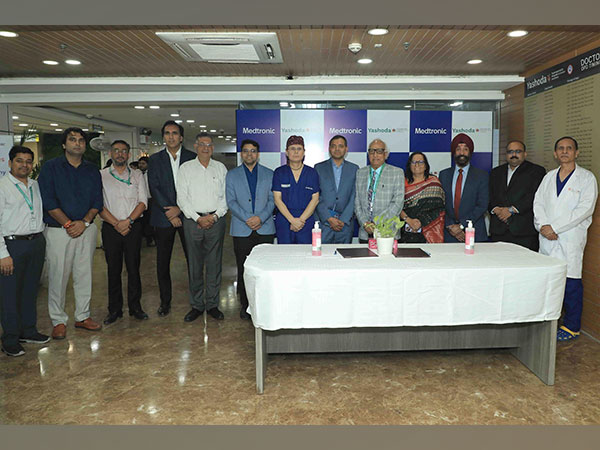 'Memorandum of Understanding' (MOU) signing between Medtronic and Yashoda Group of Hospitals at Yashoda Superspeciality Hospital & Cancer Institutes, Ghaziabad