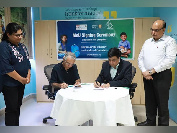 The Akshaya Patra Foundation signs an MoU with HPCL to support 1000 students of government and government-aided schools at Jodhpur, Lucknow and Vishakhapatnam