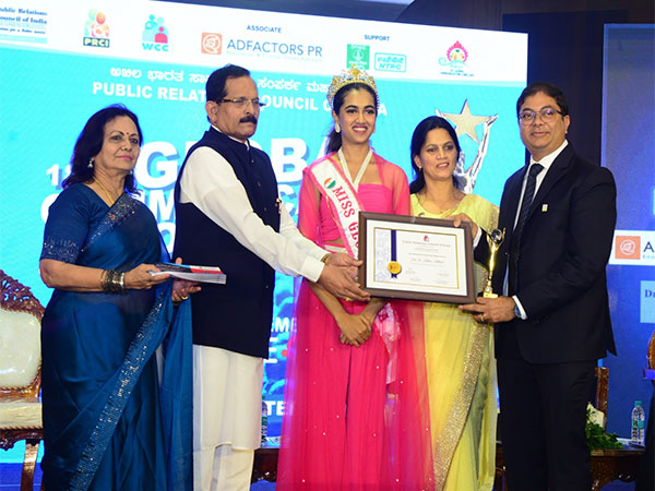 Minister of State for Power and New & Renewable Energy - Shripad Yesso Naik, Miss Global India 2024 - Sweezal Furtado, Saurabh Jain - DGM (PR & Brand)