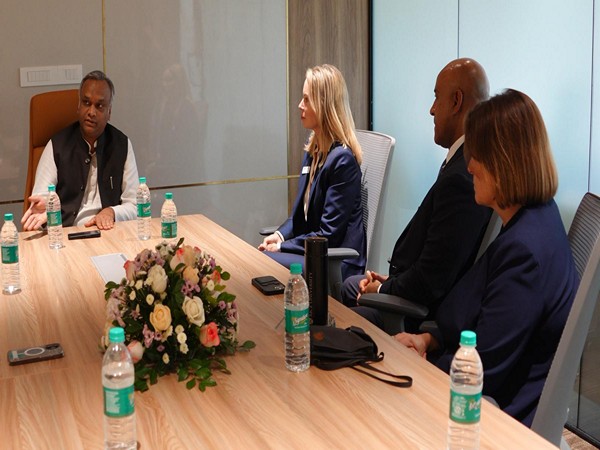 RICE team meeting Minister Priyank Kharge, Department of Electronics, IT, Biotechnology and Science & Technology, Government of Karnataka.