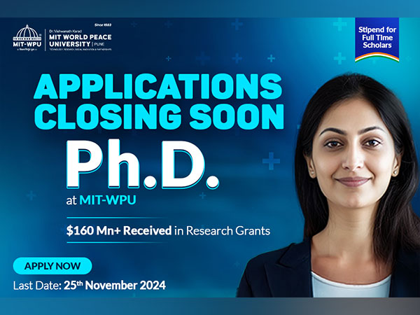 MIT-WPU Ph.D. Programme: Applications Close Soon; Submit by November 25, 2024