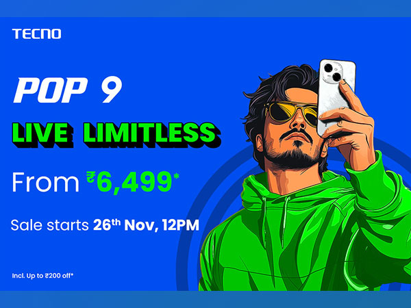 TECNO POP 9 Launched with Limitless Entertainment, Performance, and Durability at Rs. 6,499