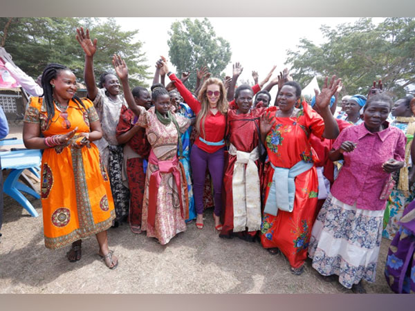 Senator, Dr Rasha Kelej, CEO of Merck Foundation during her visit to Uganda