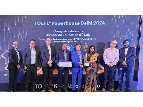 Jamboree Education Honored by ETS with the TOEFL Powerhouse Delhi 2024 Award