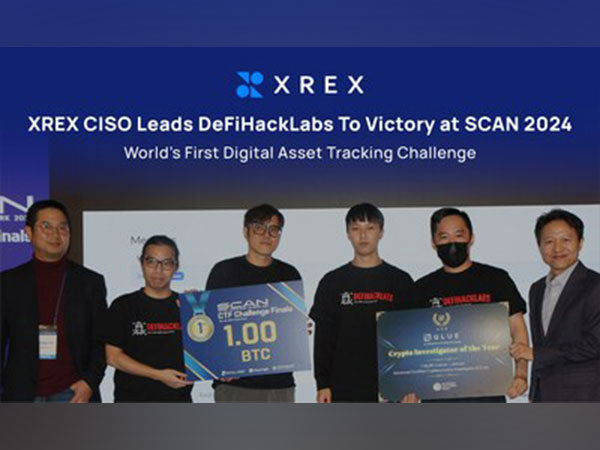 XREX CISO Leads DeFiHackLabs To Victory at SCAN 2024, the World's First Digital Asset Tracking Challenge