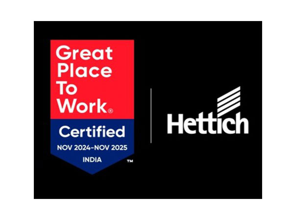 Hettich India Certified as a Great Place to Work