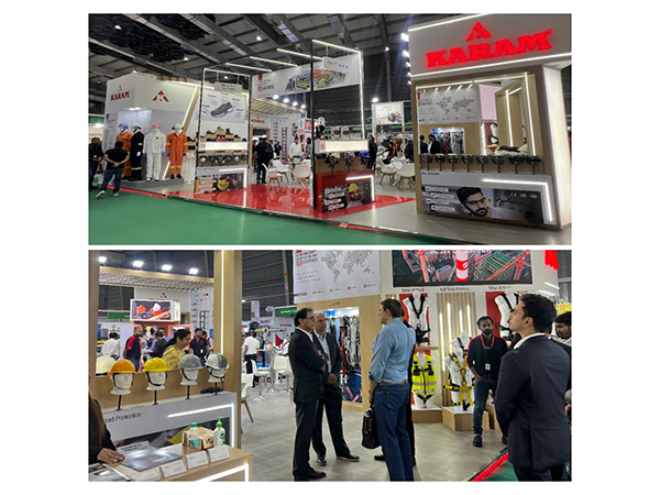 KARAM Safety showcased its innovative AC Helmet, Gas Detectors, and Safety Fan Net at OSH Mumbai 2024, highlighting cutting-edge safety solutions