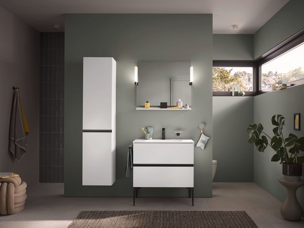 Duravit presents Sivida by Starck - Mineral cast washbasins and furniture with varied design options