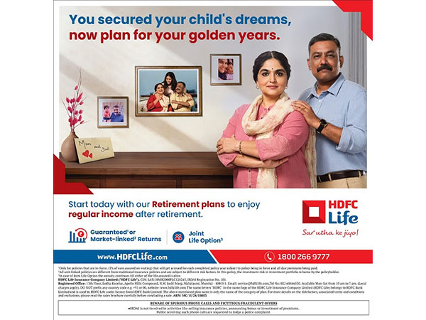 The Best Time to Start Retirement Planning is Now, says HDFC Life's Latest Campaign