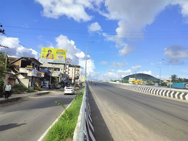 View of the National Highway road of Vandalur close to Mannivakkam, highlighting the area's rapid urbanization and growth as a key Real Estate hub