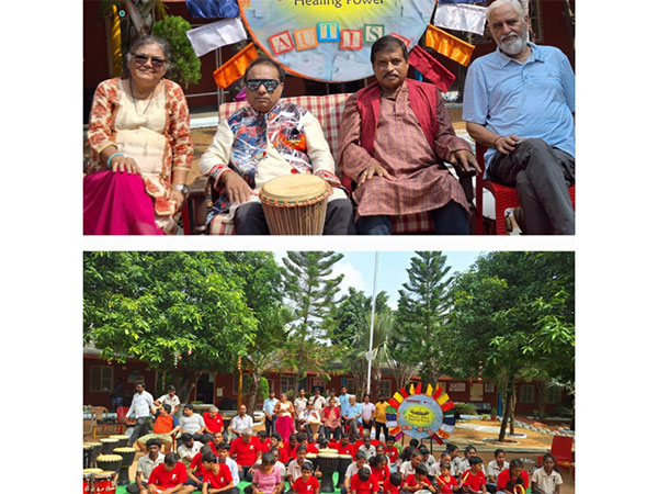 Abhijeeth Bhattacharjee and Pt. Prodyut Mukherjee Visited Autism Ashram in Hyderabad