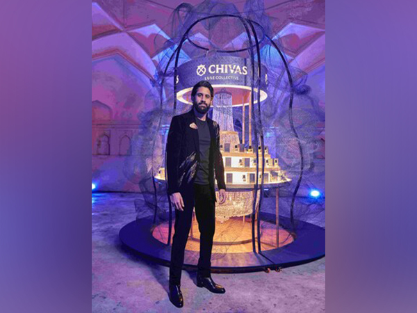 Naga Chaitanya launching the Chivas Luxe Collective Perfumes