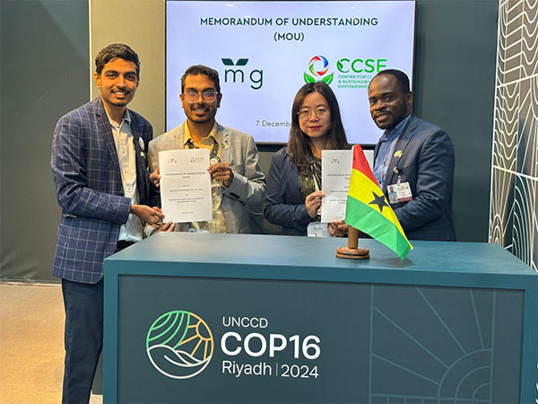 OMG Partners with Ghana at UNCCD COP 16 to Launch Transformative Education and Sustainability Program