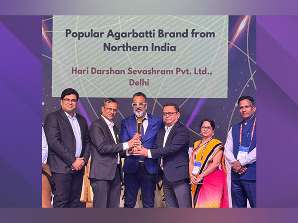 Hari Darshan Wins Prestigious Award for Best Incense Brand in Northern India