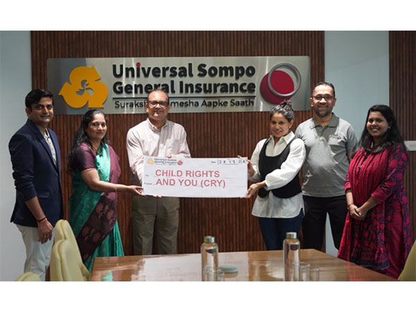 Universal Sompo General Insurance partnered with CRY for Educating the Marginalized Communities of Andhra Pradesh