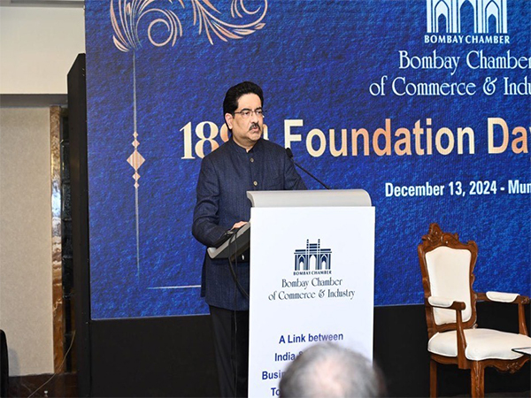 Kumar Mangalam Birla presented his Keynote Address at Bombay Chamber's 189th Foundation Day