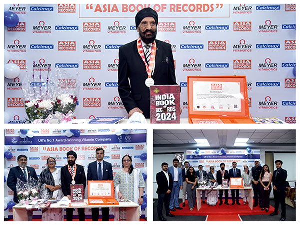 Meyer Vitabiotics Makes History on World Osteoporosis Day, Secures Spot in Asia Book of Records