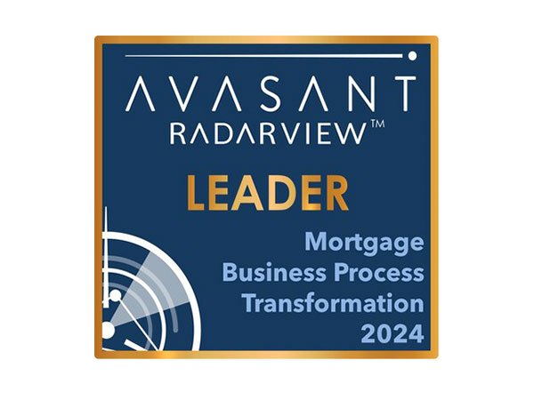 Firstsource recognized as a 'Leader' in Avasant's Mortgage Business Process Transformation 2024 RadarView™