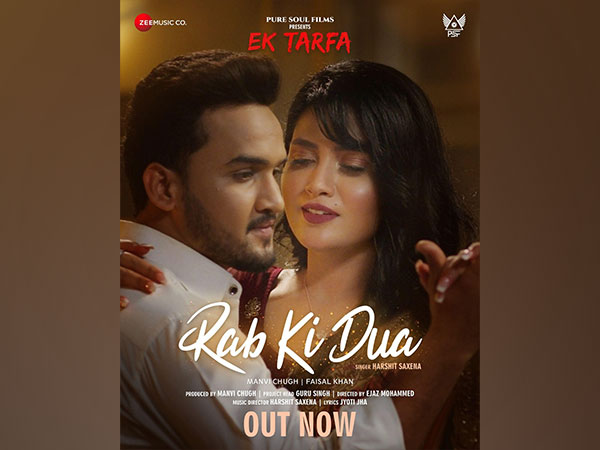 Bollywood Actress Manvi Chugh's Upcoming Movie "Ek Tarfa" Trailer and "Rab Ki Dua" Song Release on Zee Music Creates Buzz in the Audience