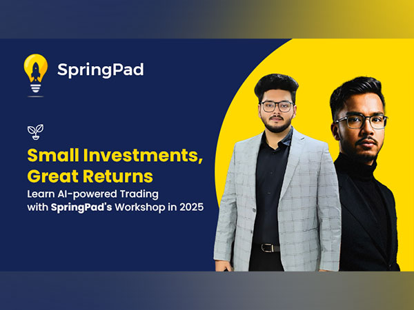 SpringPad is coming with the Stock Market Using AI workshop in 2025, promising a return of 30% or more on investments