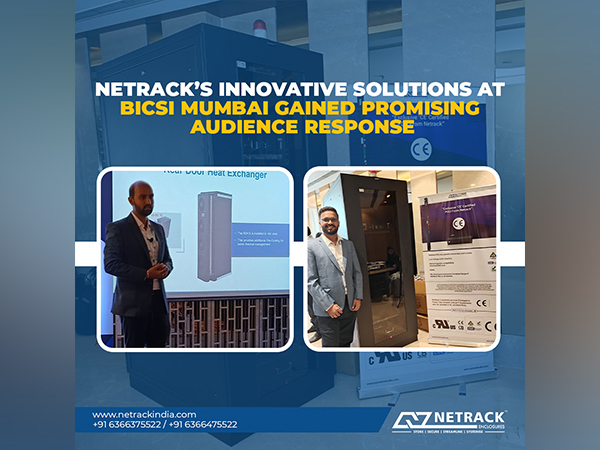 Netrack's Innovative Solutions at BICSI Mumbai Gained Promising Audience Response