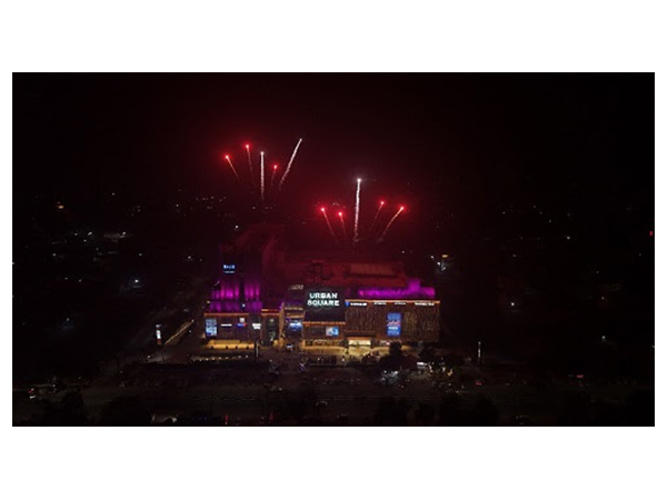 Breathtaking Dubai-style fireworks at Urban Square Mall, Udaipur