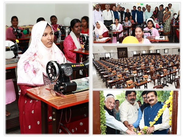 Rotary's Tailoring Skill Development Centre at Dr MGR Janaki College