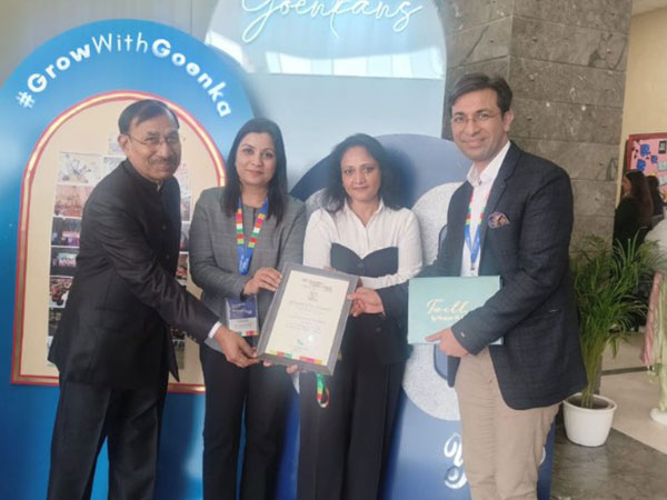 GD Goenka La Petite Rohini Honored with 'Creative Thinkers' Excellence Award at Confluence 2024