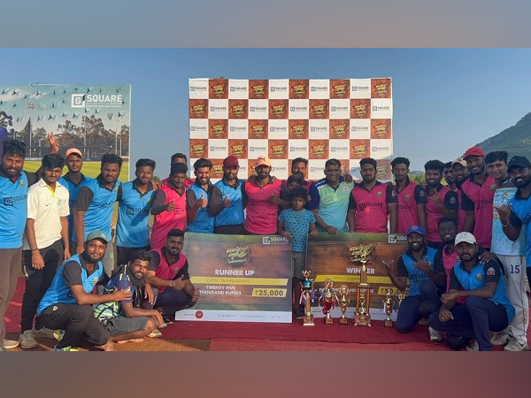 Winner and Runner-up of The G Square Lubber Pandhu Corporate Cricket tournament that kicked off at G Square World, Kovaipudur