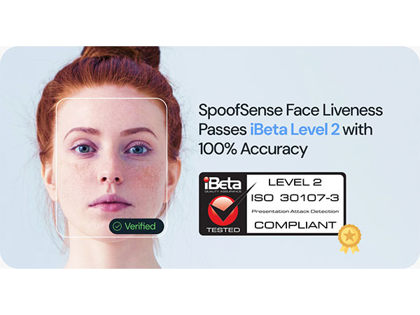 SpoofSense Liveness Achieves iBeta Level-2 Compliance, Strengthening Its Position as the Leader in Face Liveness Detection