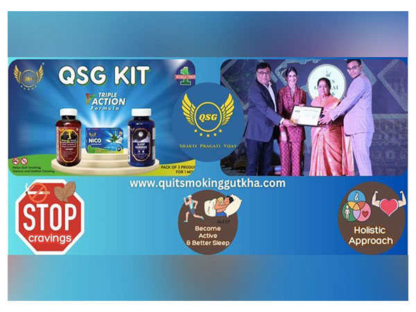 Dr. Kartavya Agravat Revolutionary Innovative Tobacco Cessation Program -- Quit Smoking Gutkha QSG Kit