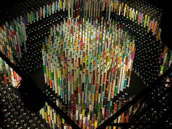 Asian Paints Chromacosm installation by artist Suchi Reddy