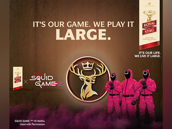 Seagram's Royal Stag Packaged Drinking Water Partners with Squid Game Season 2