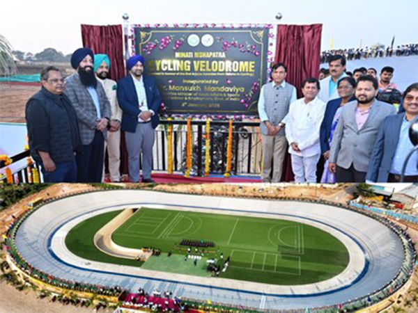 Minati Mohapatra Cycling Velodrome Inaugurated at KIIT-KISS Campus by Union Minister Mansukh Mandaviya