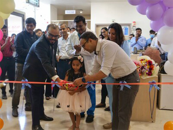 Child Artist and reality show Nannamma Superstar Winner - Vanshika Anjani Kashyap inaugurates the Paediatric Emergency Bay at Manipal Hospital, Whitefield.