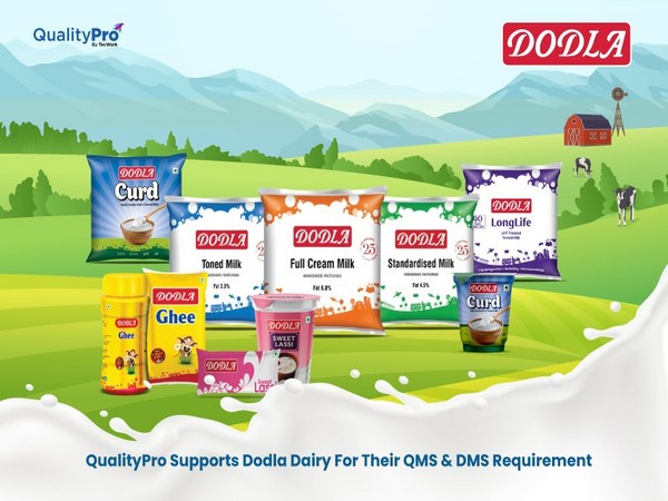 Dodla Dairy Adopts TecWork's Web-Based QualityPro Software to Streamline Quality System Documentation