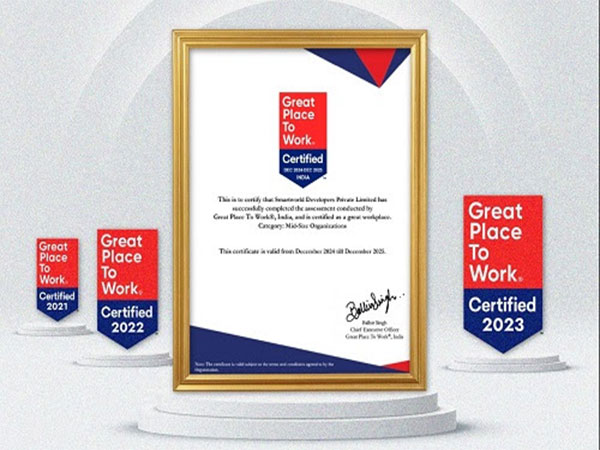 Great Place to Work Certification, Smartworld Developers