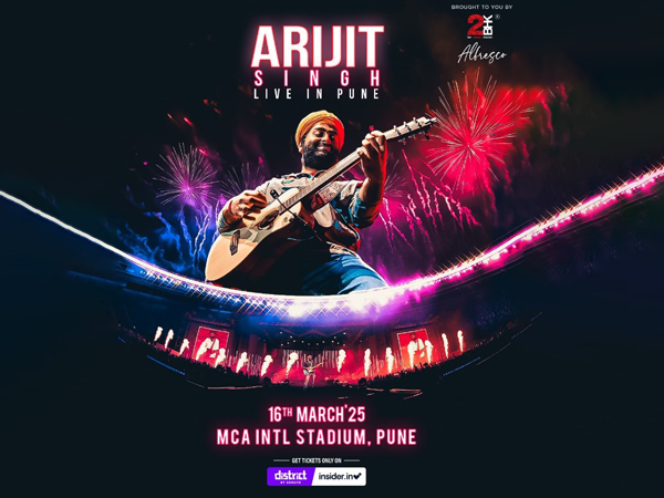 Arijit Singh, the king of soulful melodies, is set to perform in Pune for the first-ever time at the Iconic MCA International Stadium Pune