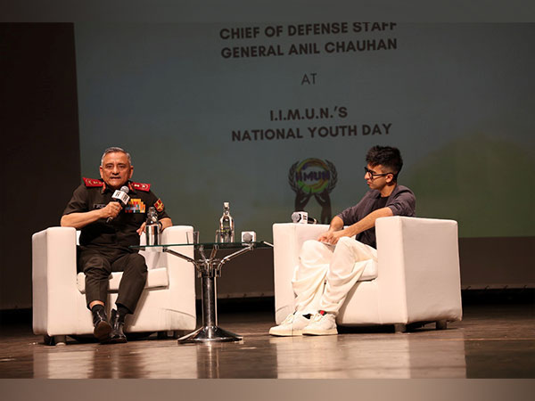 Gen. Anil Chauhan with Rishabh Shah