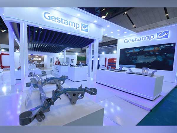 Glimpses of the innovative solutions showcased in the Gestamp booth at the Bharat Mobility Global Expo