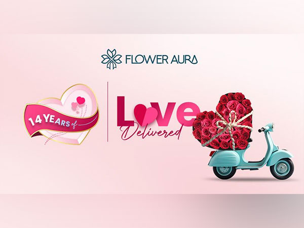 FlowerAura Celebrates 14 Years of Love with Valentine's Day Theme: "Love Delivered"