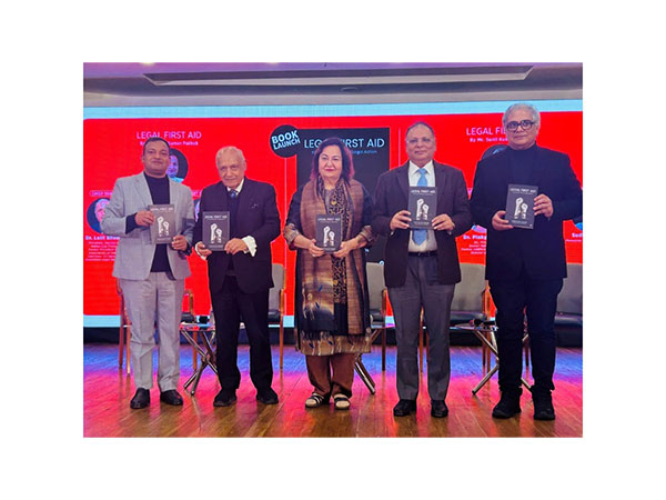 Legal Expert Sunil Kumar Pathak's book Legal First Aid released at India International Centre