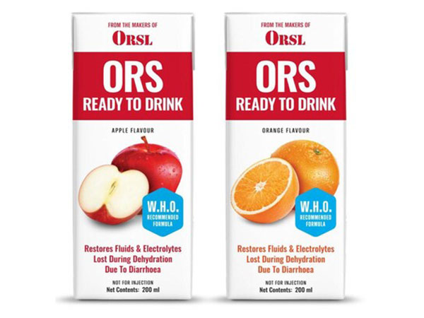 Makers of ORSL Launch Ready-to-Drink WHO ORS, available in Apple and Orange Flavours