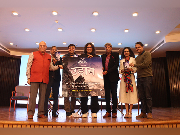 Padamjeet Sehrawat's Inspiring Poetry Collection 'Udaan' Launched in Delhi