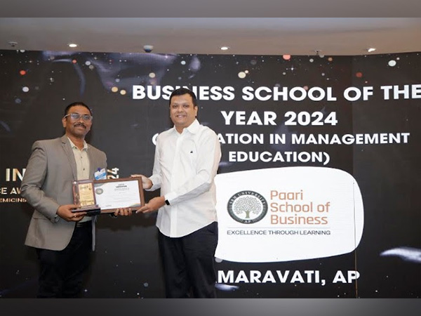 Paari School of Business at SRM University-AP Honoured with Prestigious Award for Innovation in Management Education