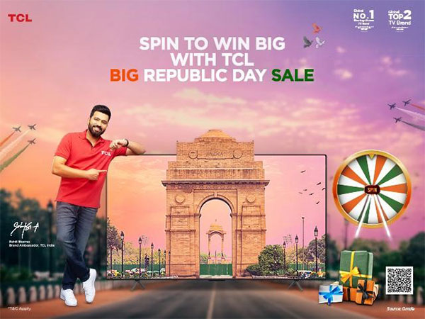 TCL announces Big Republic Day Campaign - 'Spin to Win Big with TCL'